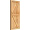 Ekena Millwork Framed Board-n-Batten Shutters w/Z-Bar, Rough Sawn Western Red Cedar, 16 1/8W x 36H, PR RBF06Z16X036RWR - alternate 2